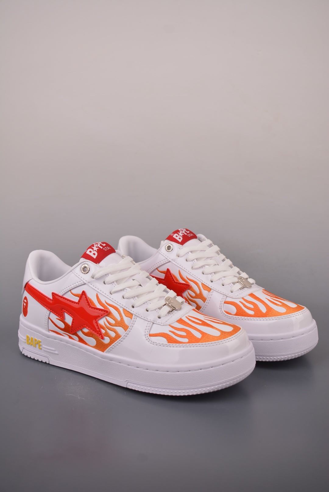 A BATHING APE BAPE STA "Red/Orange Flame"