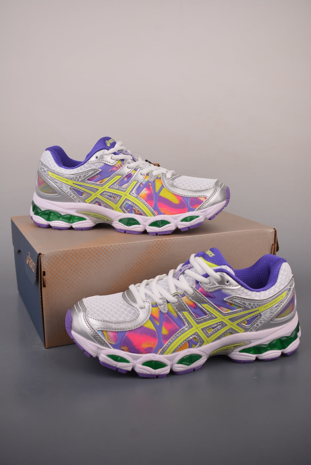 As GEL-Nimbus 16 "Multicolor Vibe / Violet Prism"