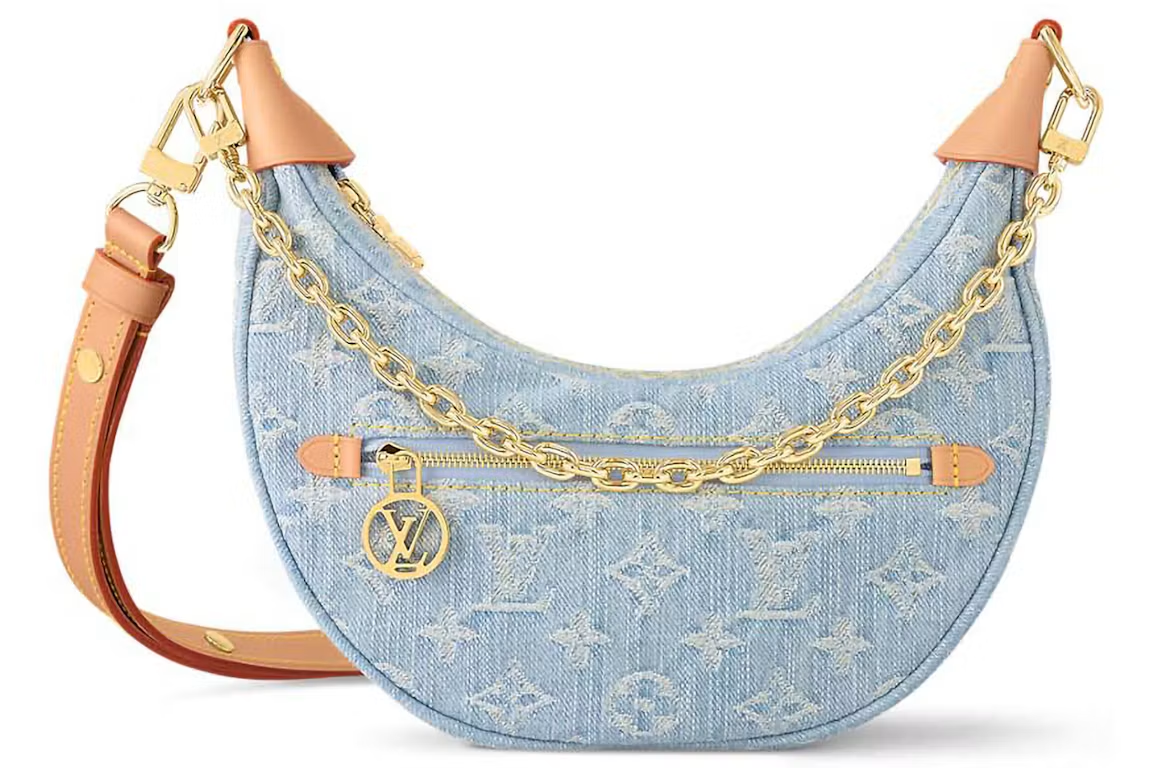Louis Vuitton Loop Sky Blue Denim